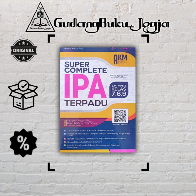Buku Rumus  Super Complete IPA Terpadu SMP Kelas 7,8,9