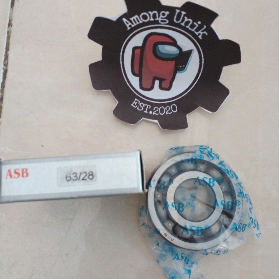 BALL BEARING ASB 63/28 / BEARING LAHER ASB 63/28