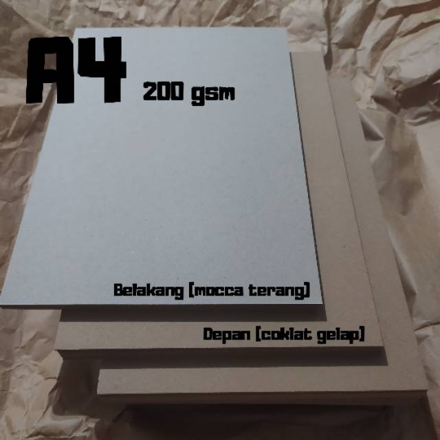 

Kertas Samson Kraft A4 200gsm tebal isi 15