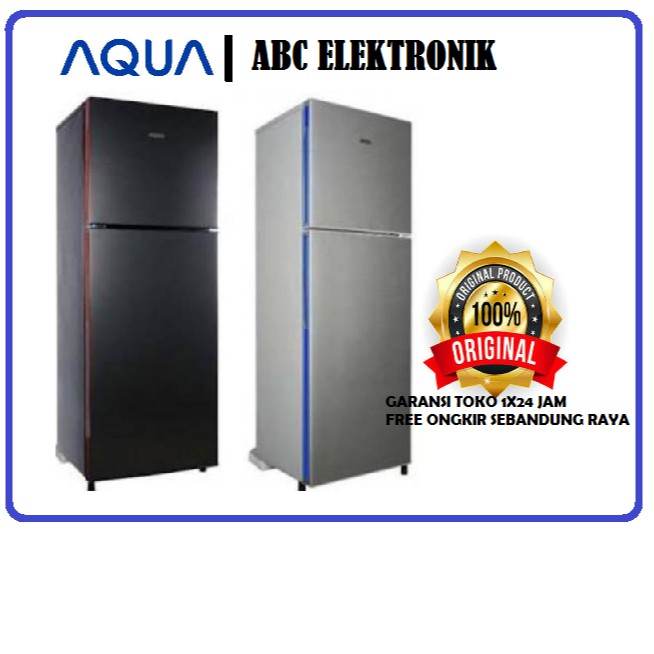 Kulkas Aqua 2 pintu AQR D251 Shopee Indonesia