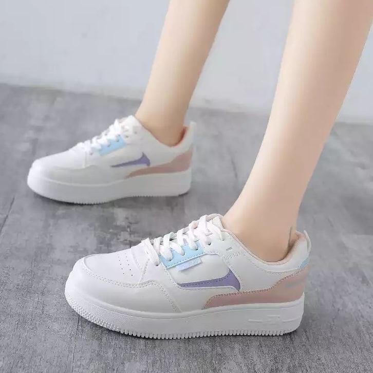 Bagus Dipakai.. Sepatu Sneakers 2022 Sepatu Wanita Korea Sepatu Putih SH01