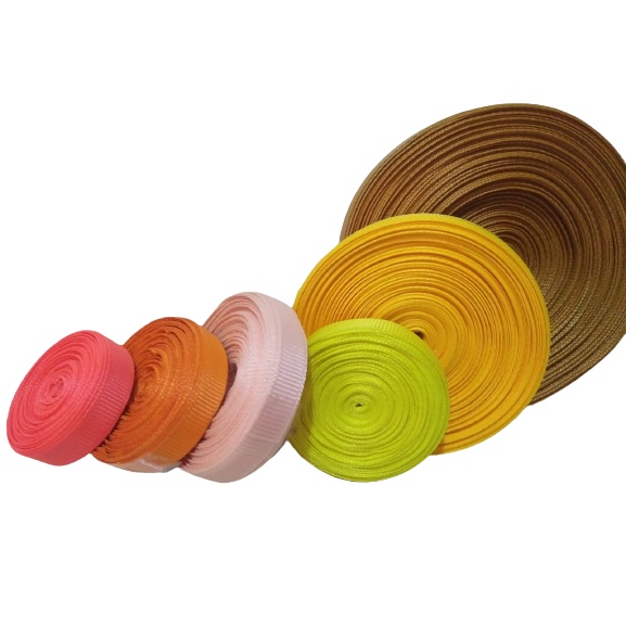 

GRANDMLATI (1 Roll isi 3m) pita grossgrain polos lebar 1centi kuning series