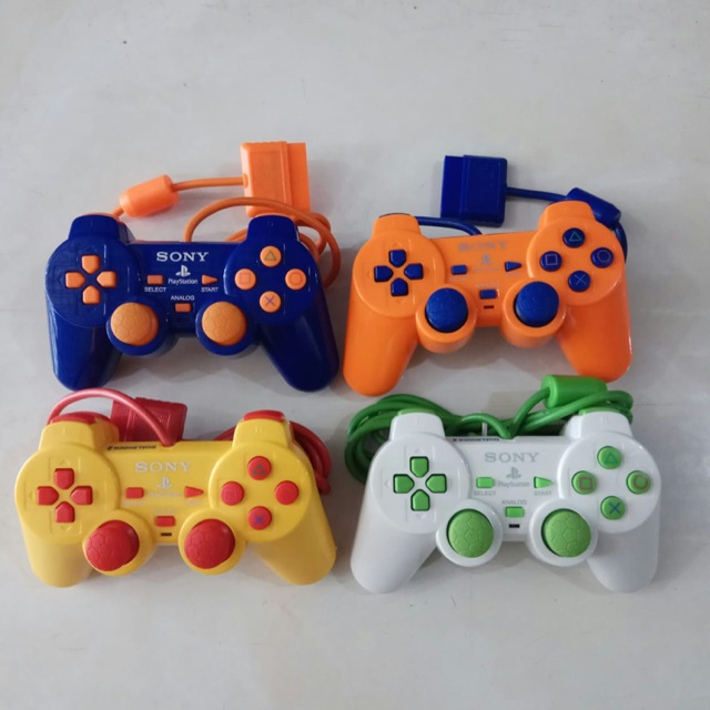 STIK PS2 SONY WARNA / GAMEPAD / JOYSTICK