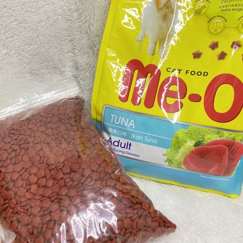 Me-O Cat Food 1 Kg | makanan kucing meo catfood tuna/salmon/gourmet/beef/persian/kitten 1kg