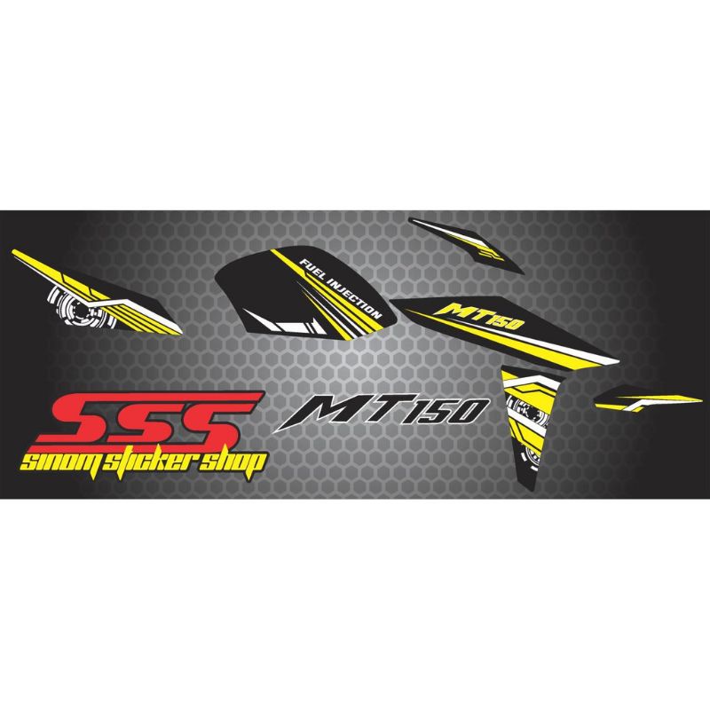 STRIPING VARIASI NEW VIXION  ADVANCE (NVA) TAHUN 2016-2017