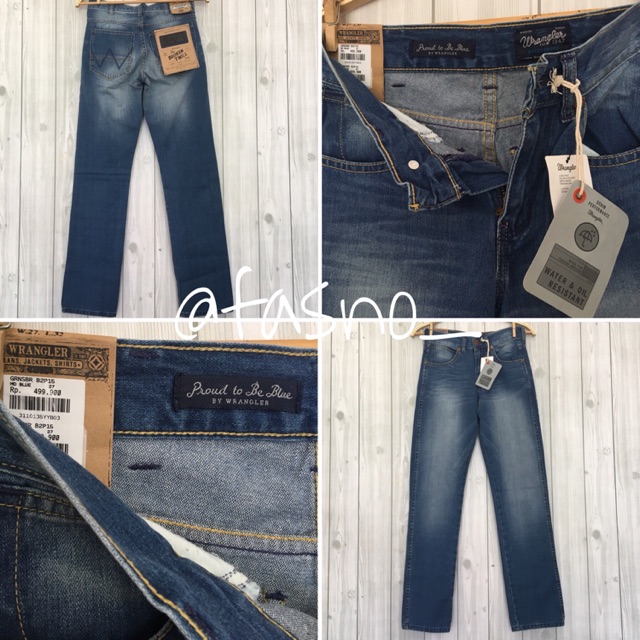 wrangler water resistant jeans