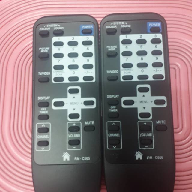 REMOTE REMOT TV TABUNG JVC SUPER ORIGINAL