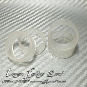 Rep Tamiya 94703 Low Profile Tread Tires / Ban Tipis L Clear - BTL10