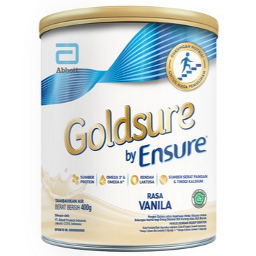 SUSU ENSURE GOLDSURE VANILA 400 GR [ SUSU NUTRISI DEWASA ]