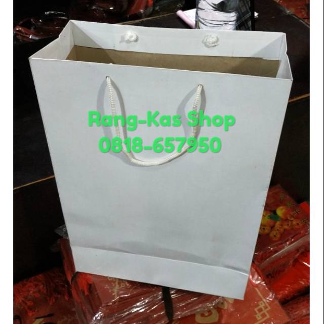 

Paperbag PUTIH Folio Mewah Duplex