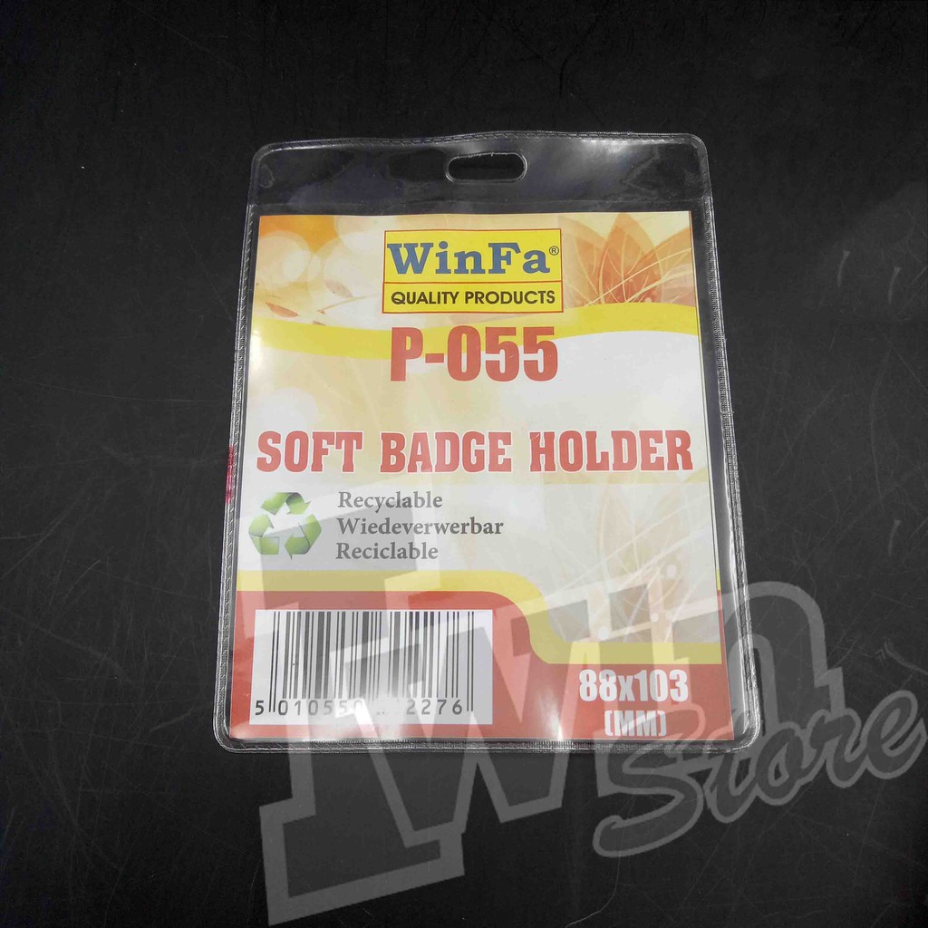 

Plastik ID CARD(88x103mm) P-055 (Isi 100 pcs)