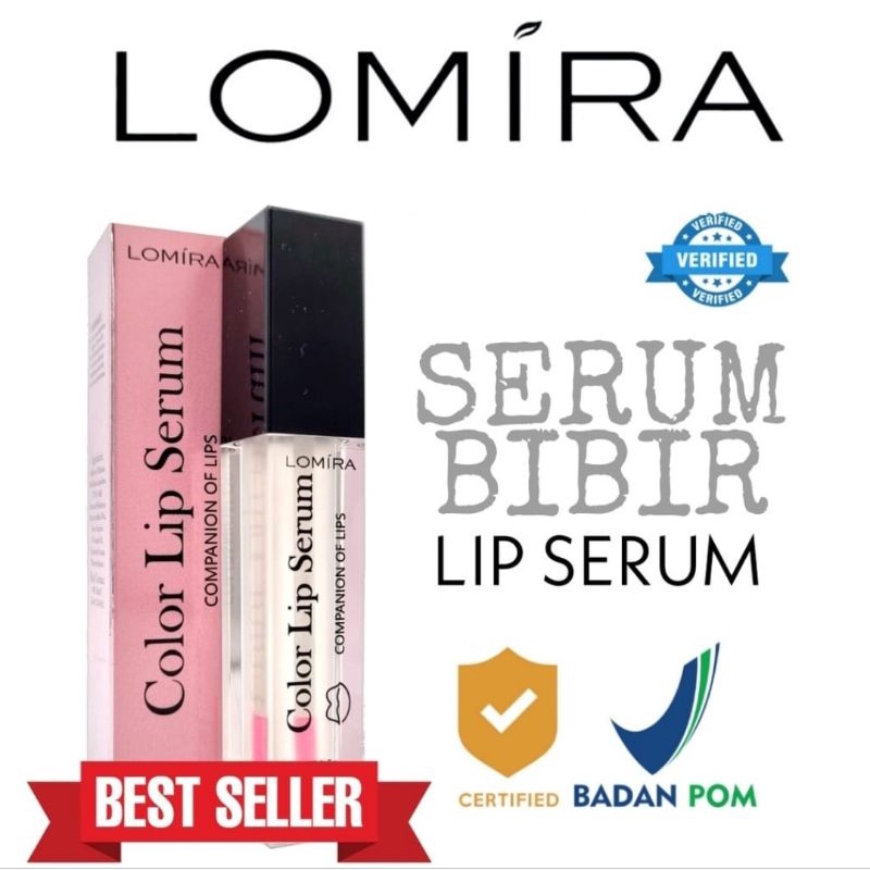 LOMIRA LIP SERUM PINK AND GOLD/lip serum viral