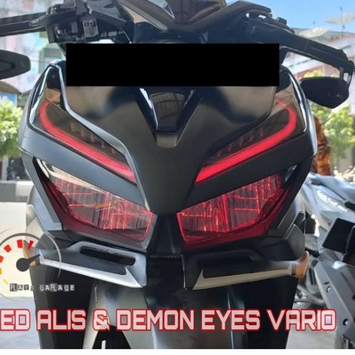 (VIRAL) COD SEPAKET LED ALIS VARIO 125 150  & DEMON EYES BERKUALITAS