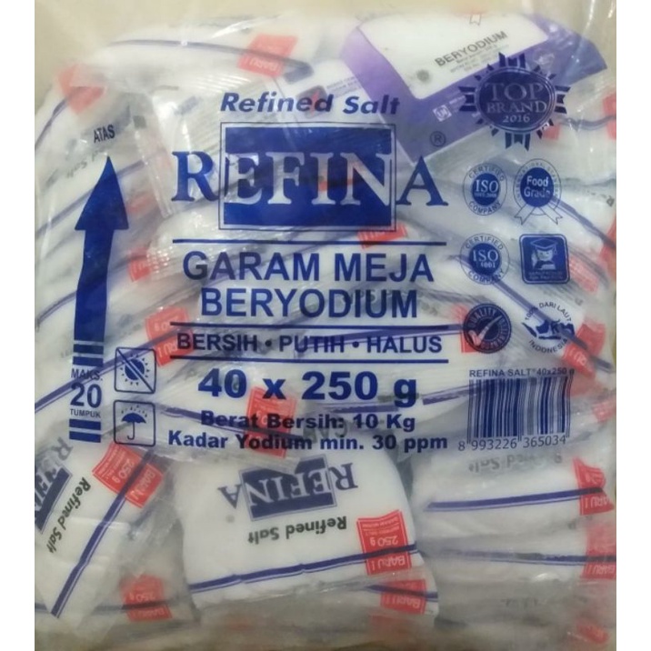 Refina garam beryodium