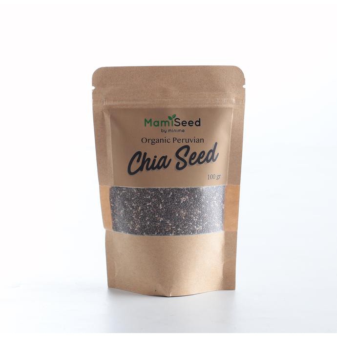 

black organic chia seeds termurah