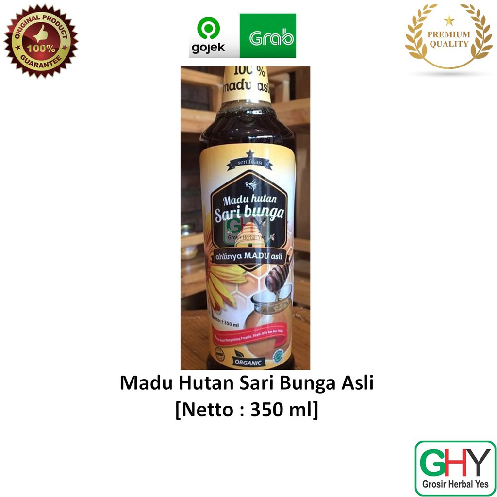 

Madu Hutan Sari Bunga 350 ml ORIGINAL - Madu Asli