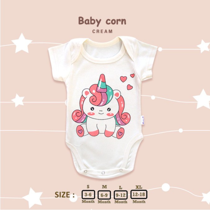 Bodysuit Girl 3-18 Bulan JK Labels Jumper Motif Anak Perempuan CBKS