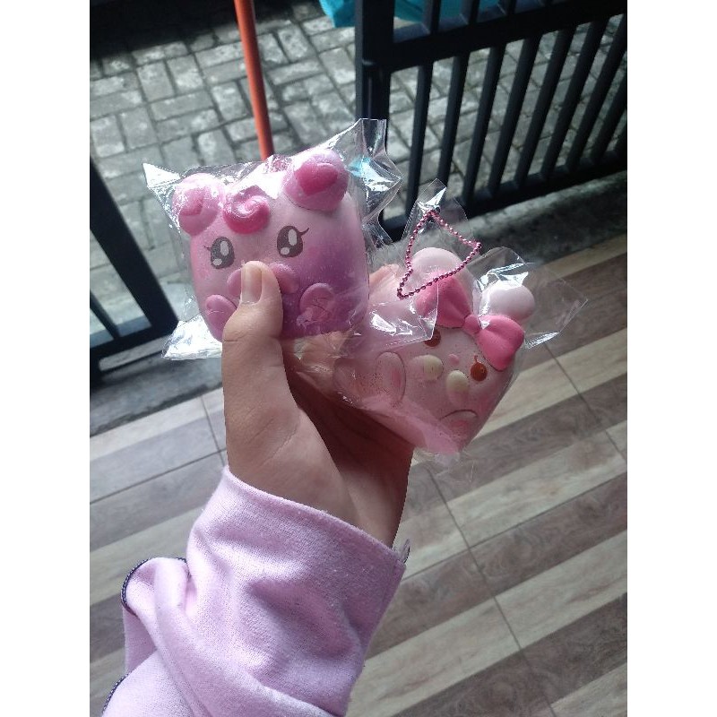 Squisy flashsale ibloom chigiri murah loli chigiri, anggel bunny chigiri ibloom
