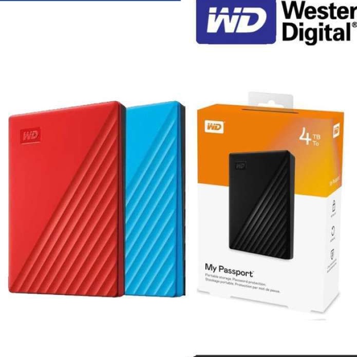 Promo HDD 4TB  / Hardisk External 2,5 inch WD my Passport