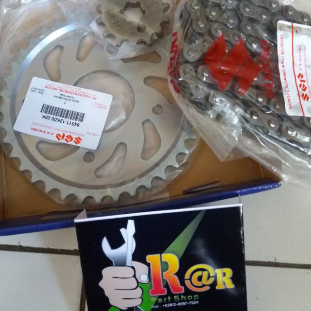 Gear set Satria fu injeksi