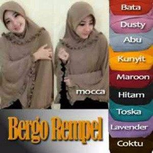 SPECIAL BERGO REMPEL SUTRA / Bergo Rempel Jumbo