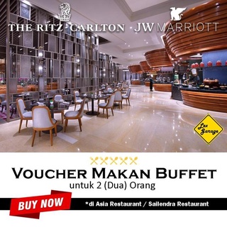 Jual Voucher Makan Buffet Ritz Carlton Asia JW Marriott Sailendra Resto