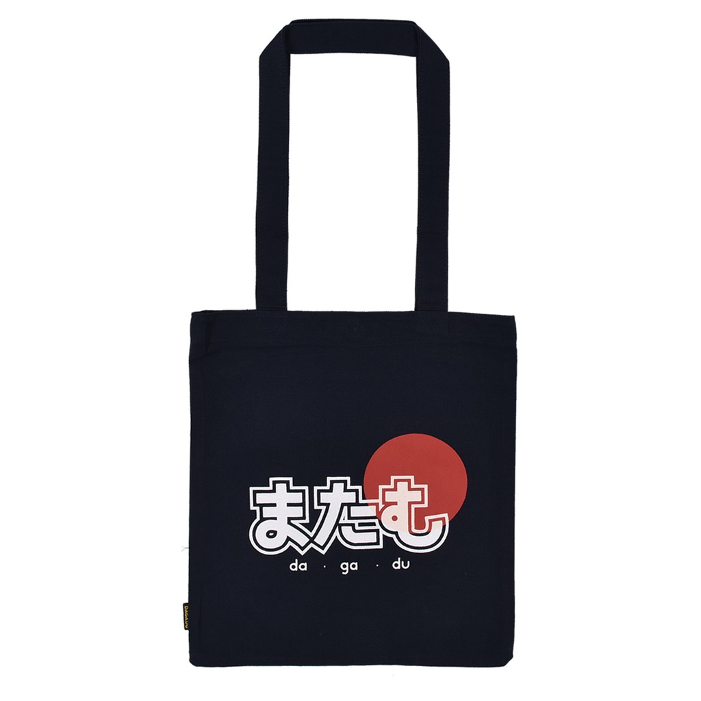 

Dagadu tote bag kanvas official dagadu - jepang dagadu (biru navy)