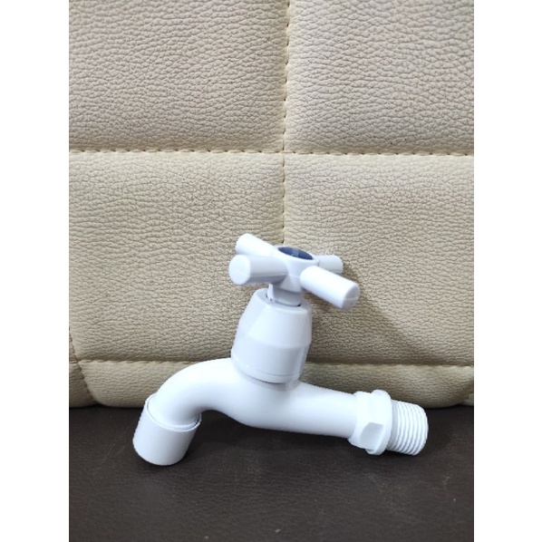 Kran Tembok Plastik / Kran Plastik / Keran Air Kamar Mandi PVC