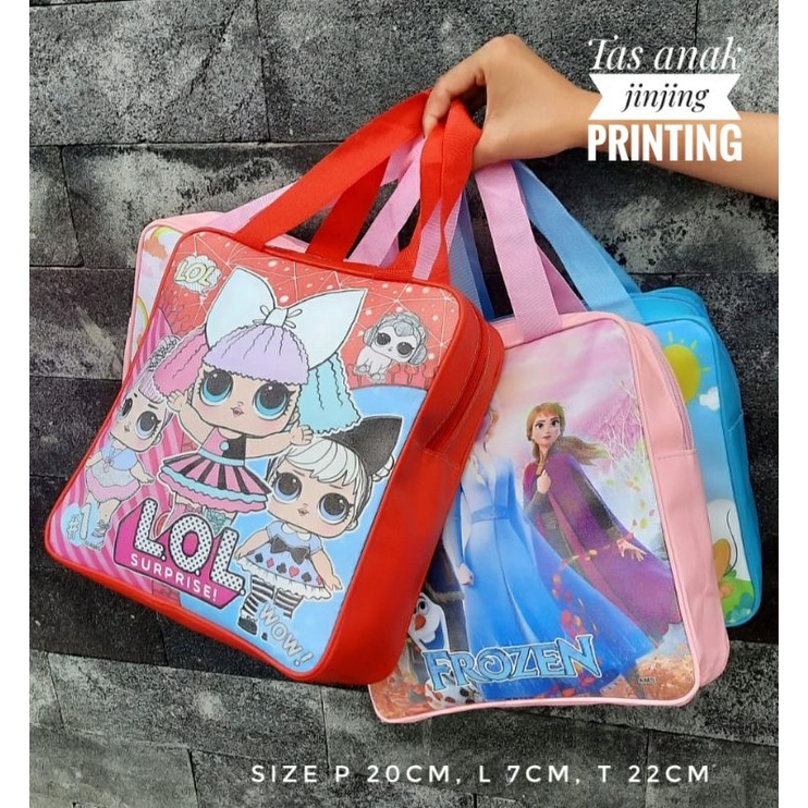 TAS ANAK JINJING PRINTING SERBAGUNA