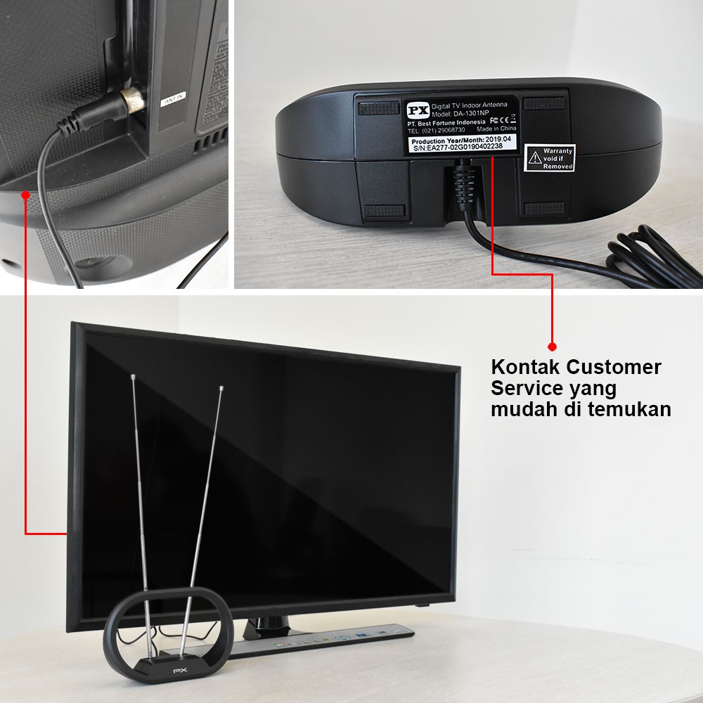 Digital TV Indoor Antenna DA-1301NP