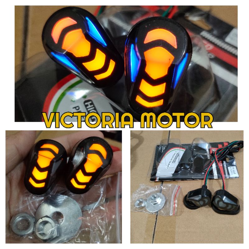 lampu sein tempel mini sen tempel warna body fairing motor universal