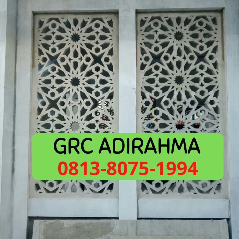 GRC KRAWANGAN/ GRC MOTIF ISLAMIC/ORNAMEN GRC