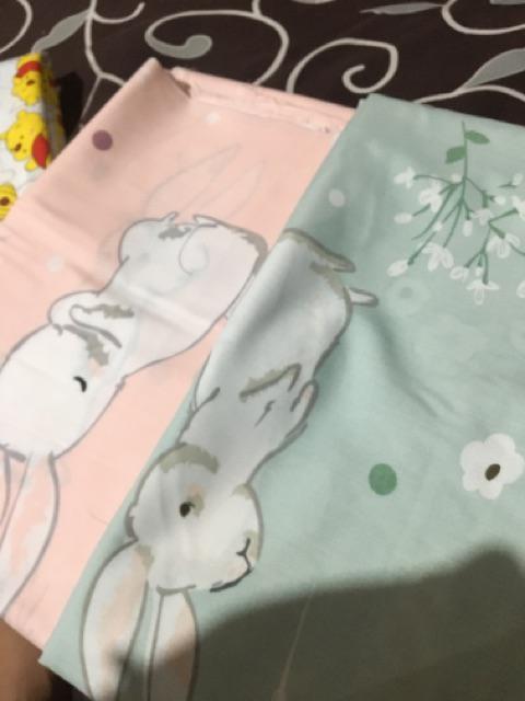 Snow Rabbit - Kain Sprei Katun Lokal Meteran Esra