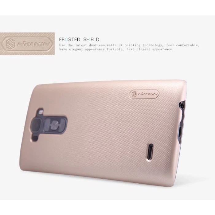 LG G FELIX 2 NILLKIN HARDCASE FROSTED SHIELD ORIGINALCOLOR GOLD