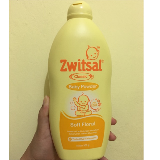 Zwitsal Baby Powder Soft Floral bedak bayi