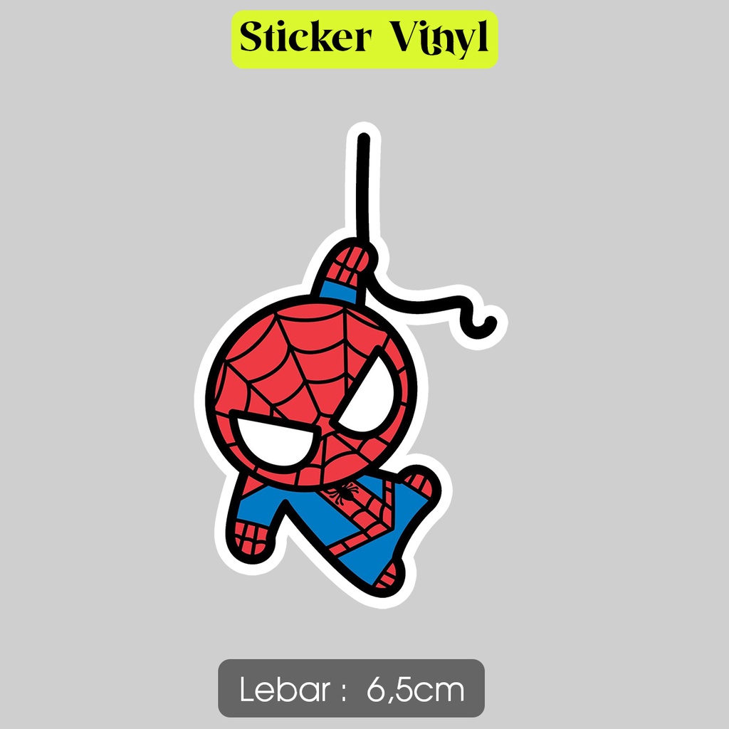 

Stiker Spiderman Swinging Spidey Peter Parker Sticker Vinyl Satuan Anti Air