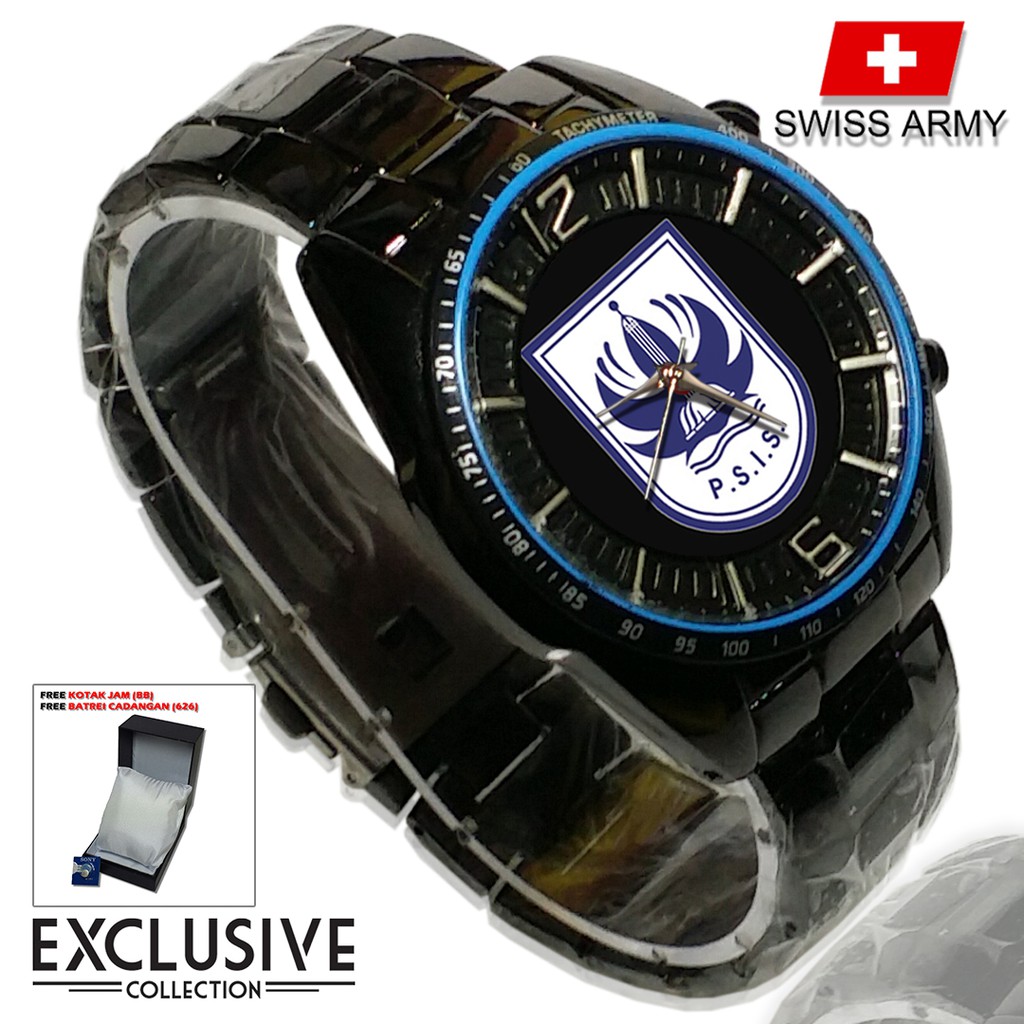 (Istimewa Bossque) Jam PSIS Rantai Sport (Elegan)