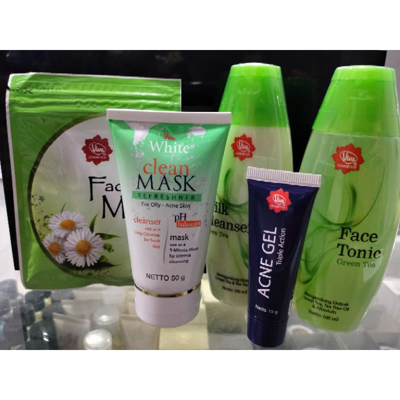 Viva paket kulit berminyak & berjerawat
