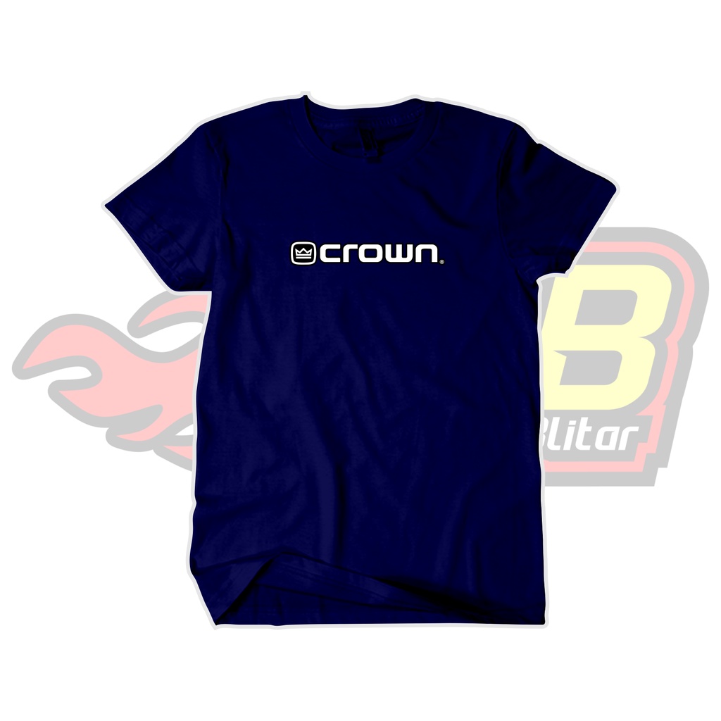 Kaos Distro Sound System Crown Katun