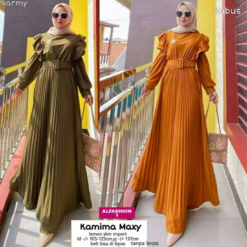 Kamima Maxy, maxi dress, gamis, gamis muslim, gamis lebaran, gamis cantik,gamis modis,muslim lebaran