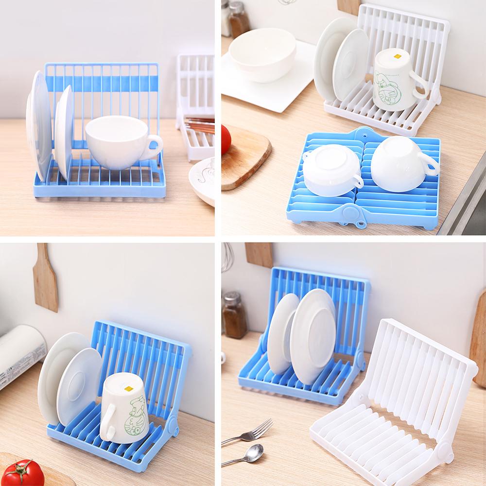 Solighter Rak Piring Lipat Mangkuk Piring Tempat Penyimpanan Tablewa Storage Organizer Tray