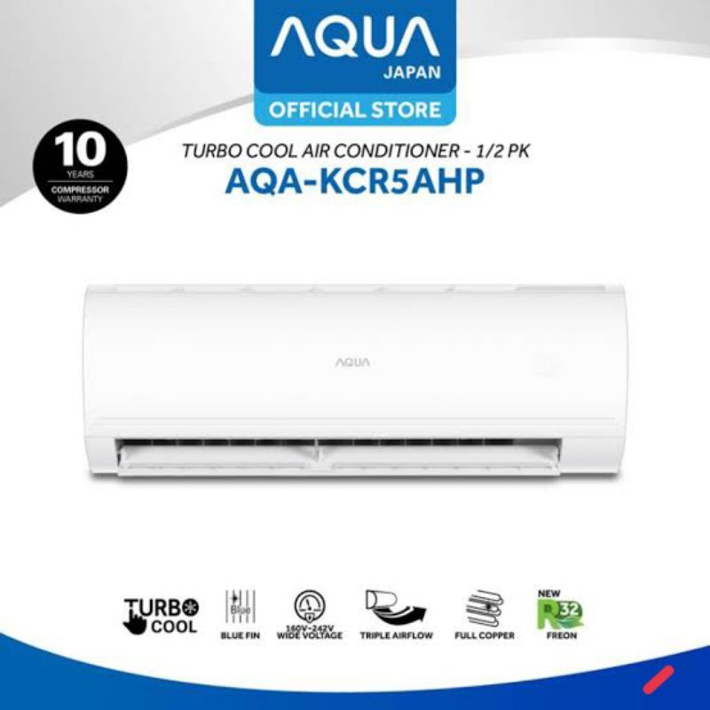 AC AQUA 1/2PK GARANSI RESMI AQUA LAMPUNG AC 1/2PK AQUA JAPAN