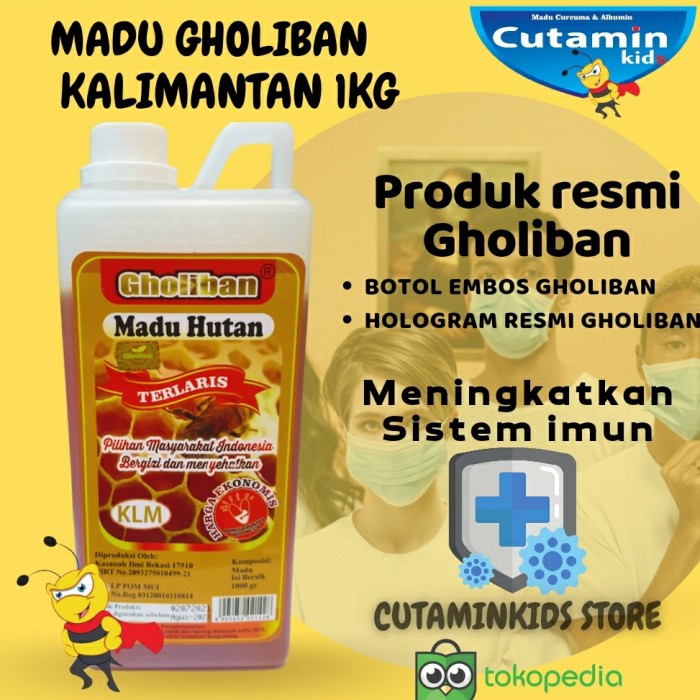 

02 Jual Madu Kalimantan Gholiban 1Kg Produk Original.. - 500 Gram Ds51Ghg