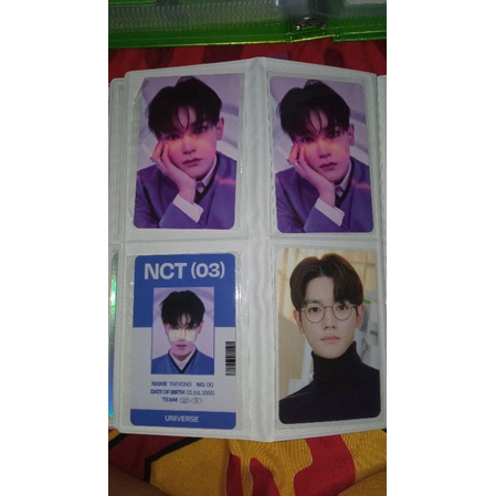 PC PHOTOCARD Taeyong id card idc universe concept photoframe ncit day ver
