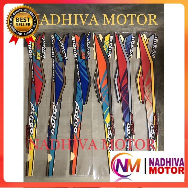 sticker striping lis body honda astrea grand bulus 93
