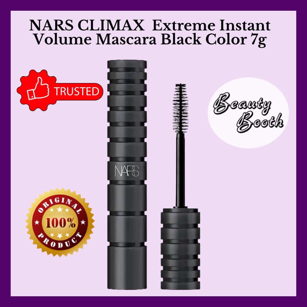 NARS CLIMAX  Extreme Instant Volume Mascara Black Color 7g