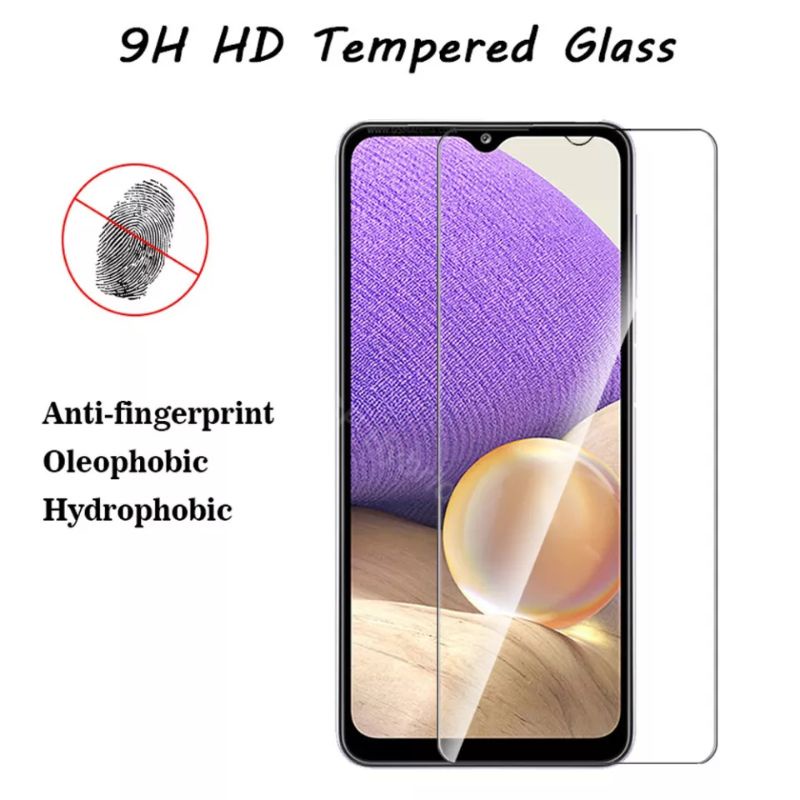 TEMPERED GLASS CLEAR SAMSUNG GALAXY A13 4G 9H ANTI GORES KACA BENING TEMPERGLASS