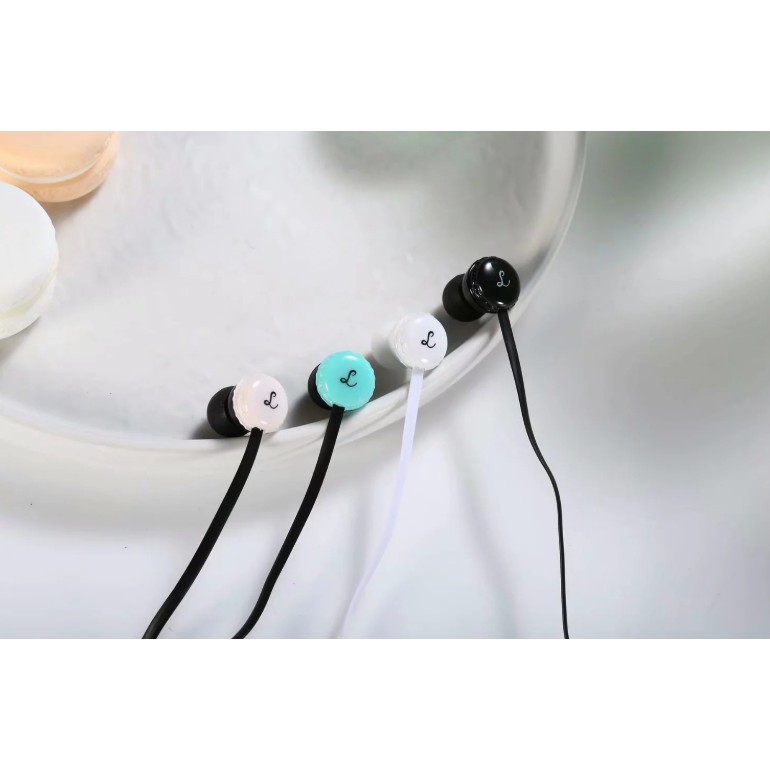 [Q-42] Headset Earphone Karakter ROTI MESES SPRINKLE / Wadah Headset Bentuk Roti Sprinkle Meses