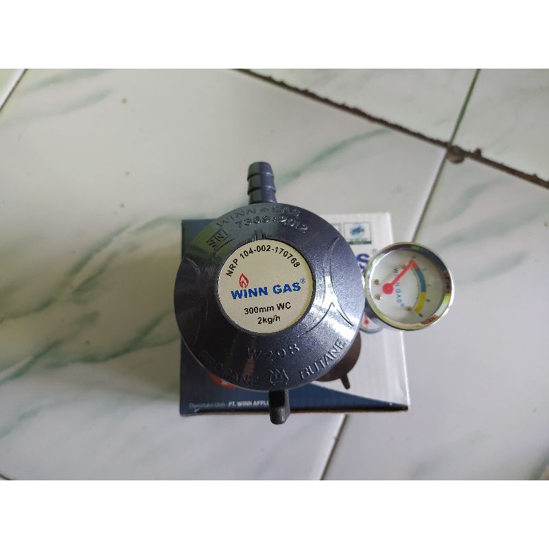 Winn Gas Regulator Tekanan Rendah W 900 M tekanan rendah pengaman ganda W 118 M/W 297 M