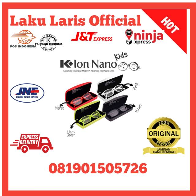 KACAMATA K ION NANO KIDS / KACAMATA ANAK / KACAMATA ANTI RADIASI /KACAMATA GAME ORIGINAL K ION